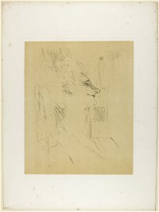Toulouse-Lautrec - Yvette Guilbert—Soûlarde, from Yvette Guilbert, 1930.130
