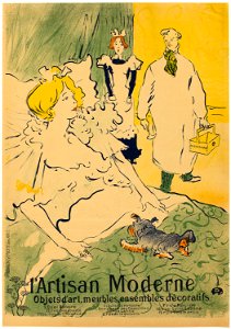 Toulouse-Lautrec - L’Artisan Moderne, 1896, 1932.1320