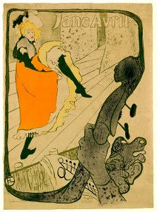 Toulouse-Lautrec - Jane Avril, 1949.1004