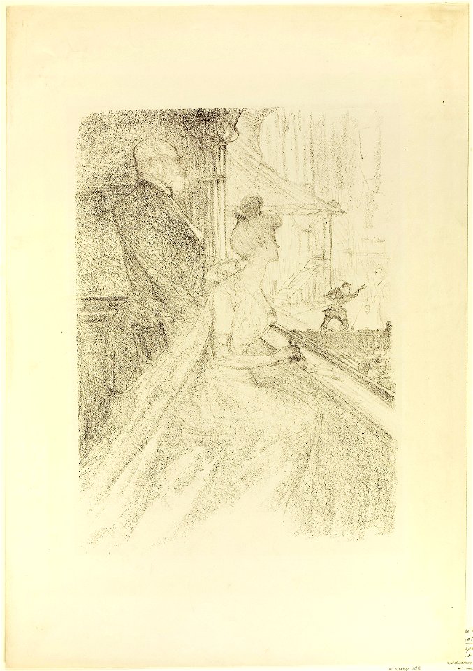 Toulouse-Lautrec - The Box, Faust, 1927.912