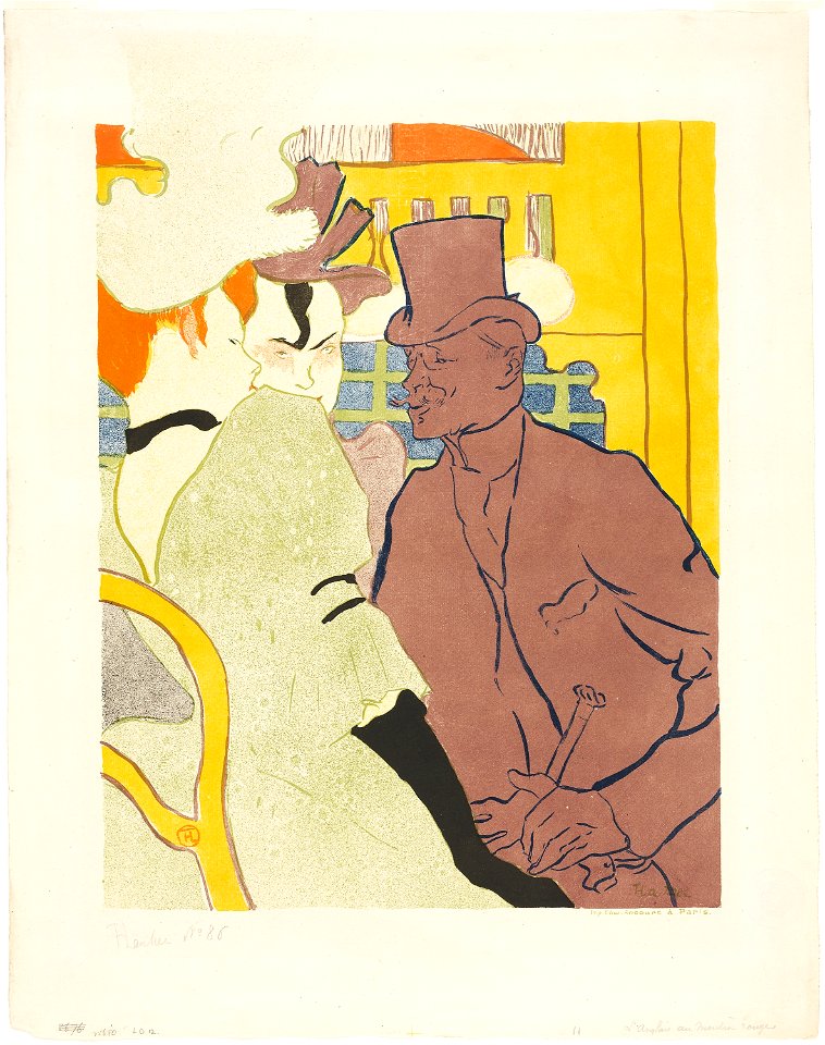 Toulouse-Lautrec - The Englishman at the Moulin Rouge, 1931.67