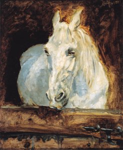 Toulouse-Lautrec - Der Schimmel „Gazelle“