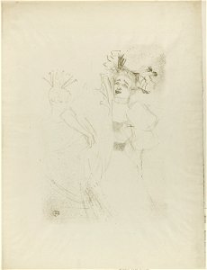 Toulouse-Lautrec - Lender in Chilpéric, Full Face, 1927.897