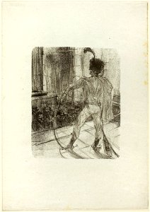 Toulouse-Lautrec - Schlomé Fuss in the Synagogue, from Au Pied du Sinaï, 1932.1309