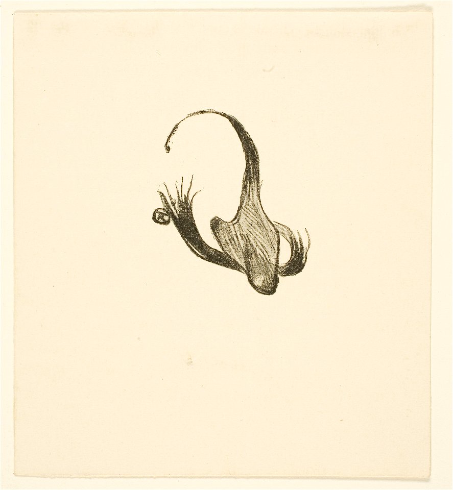 Toulouse-Lautrec - Tailpiece from Au Pied du Sinaï, 1950.1385.6