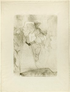 Toulouse-Lautrec - Rear View of Lender Dancing the Bolero in Chilpéric, 1927.898