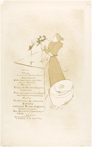 Toulouse-Lautrec - The Milliner, Renée Vert, 1949.987