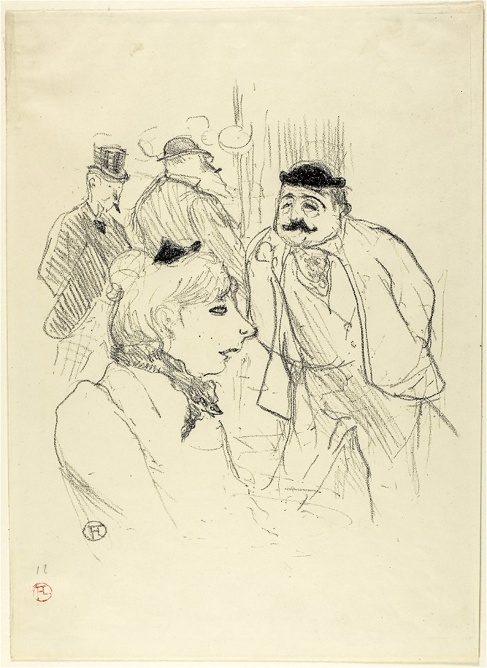 Toulouse-Lautrec - The Stalk—Moulin Rouge, 1927.932