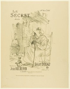Toulouse-Lautrec - The Secret, from Mélodies de Désiré Dihau, 1950.30