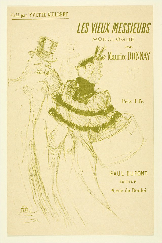 Toulouse-Lautrec - The Old Gentlemen, 1946.429