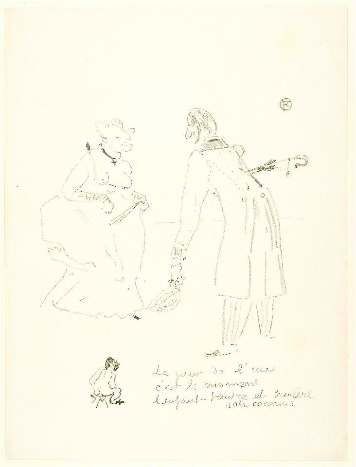 Toulouse-Lautrec - New Year’s Greeting, 1955.627