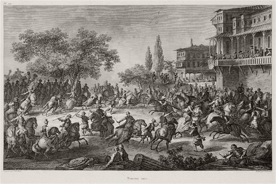 Tournoi turc - Choiseul-gouffier Gabriel Florent Auguste De - 1782