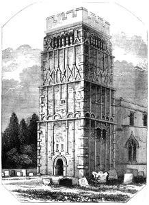 Tower of Earls Barton Church-Northhamptonshire p72