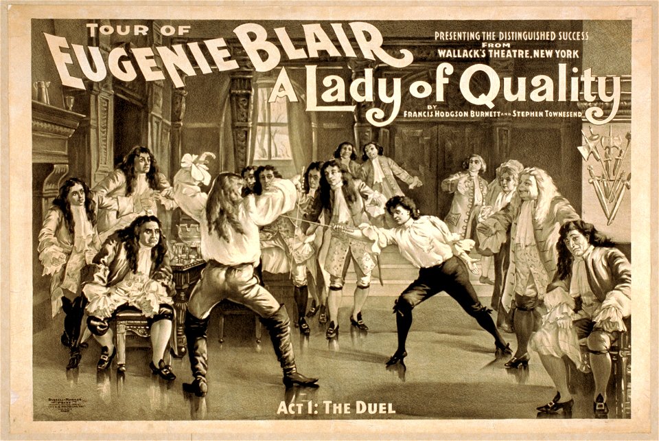 Tour of Eugenie Blair, A lady of quality by Francis Hodgson Burnett and Stephen Townesend. LCCN2014636479