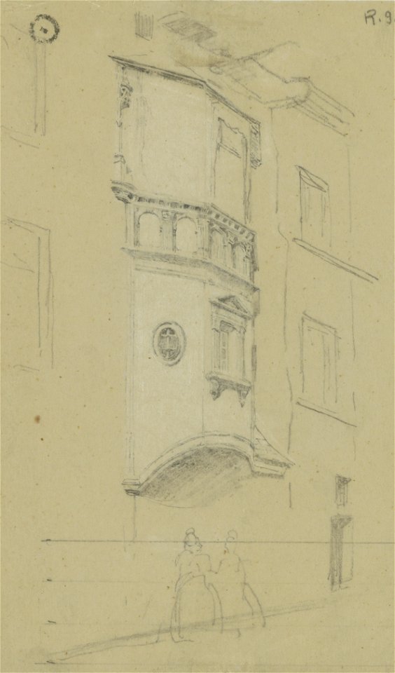 Tourelle renaissance. Restes de l'hôtel Jean Rabot (devenu hôtel Teisseire)