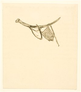 Toulouse-Lautrec - Tailpiece from Au Pied du Sinaï, 1950.1385.5