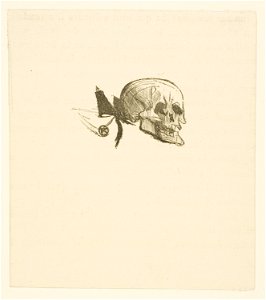 Toulouse-Lautrec - Tailpiece from Au Pied du Sinaï, 1950.1385.1