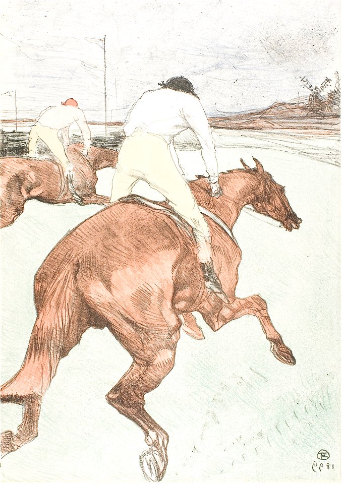 Toulouse-Lautrec - The Jockey, 1931.46
