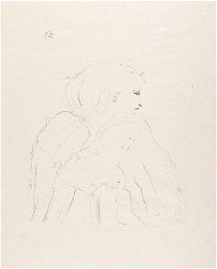 Toulouse-Lautrec - Jane Hading, from Treize Lithographies, 1931.84