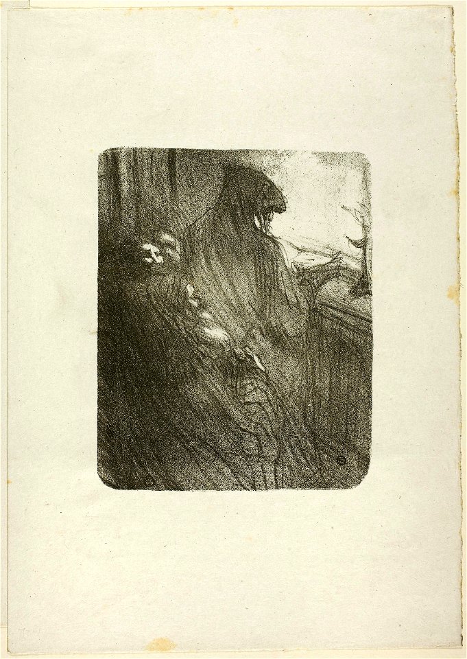 Toulouse-Lautrec - The Prayer of the Polish Jews, from Au Pied du Sinaï, 1932.1312