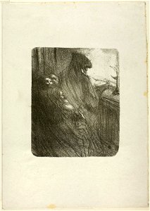 Toulouse-Lautrec - The Prayer of the Polish Jews, from Au Pied du Sinaï, 1932.1312