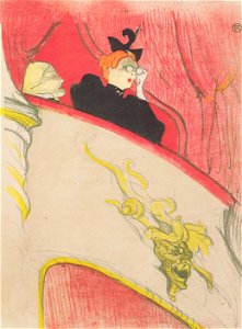 Toulouse-Lautrec - Die Loge mit der Goldmaske
