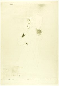 Toulouse-Lautrec - Miss May Belfort (large plate), 1927.918