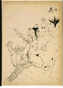 Toulouse-Lautrec - Vache enragée (la), btv1b525070050