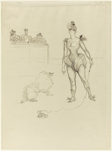 Toulouse-Lautrec - The Animal-Tamer before the Tribunal, 1927.965