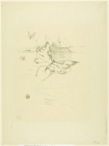 Toulouse-Lautrec - The Butterflies, from Mélodies de Désiré Dihau, 1949.993