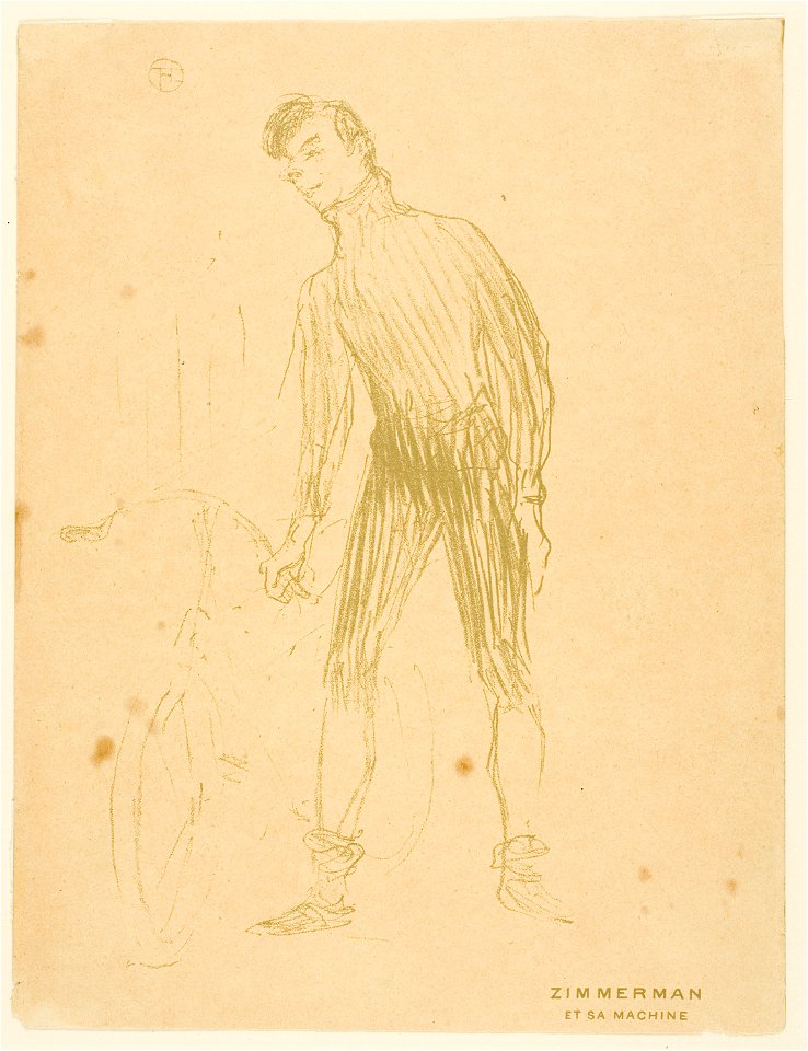 Toulouse-Lautrec - Zimmerman and His Machine, 1931.928