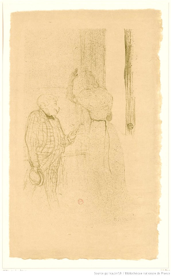 Toulouse-Lautrec - Yvette Guilbert, btv1b52512343g