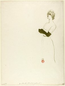 Toulouse-Lautrec - Yvette Guilbert, 1952.15