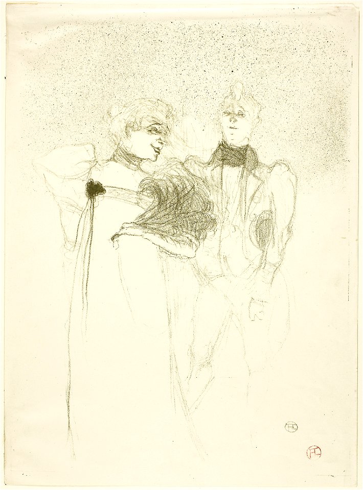 Toulouse-Lautrec - Mademoiselle Lender, in Madam Satan, 1927.945