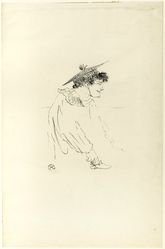 Toulouse-Lautrec - Small English Girl (Miss Dolly), 1927.954