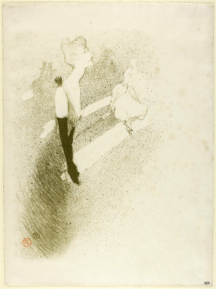 Toulouse-Lautrec - Yvette Guilbert, 1952.10