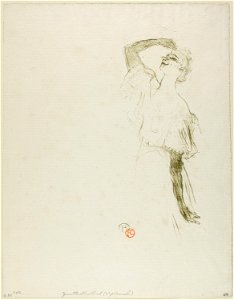 Toulouse-Lautrec - Yvette Guilbert, 1952.14
