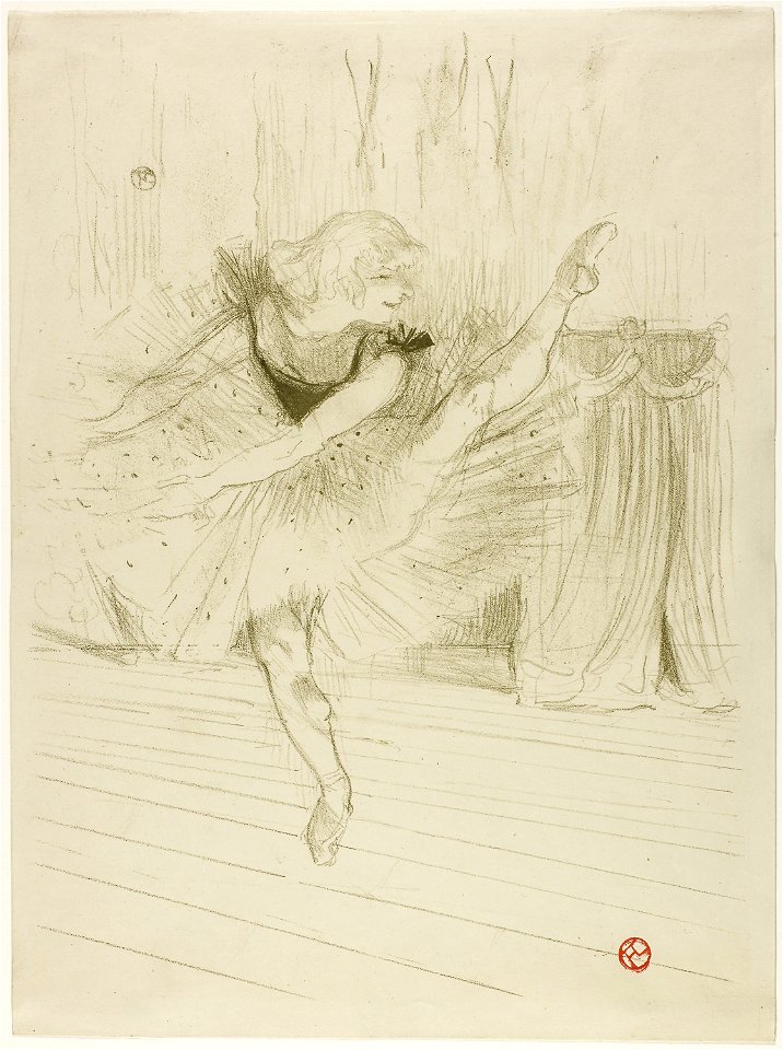 Toulouse-Lautrec - Miss Ida Heath, English Dancer, 1927.951