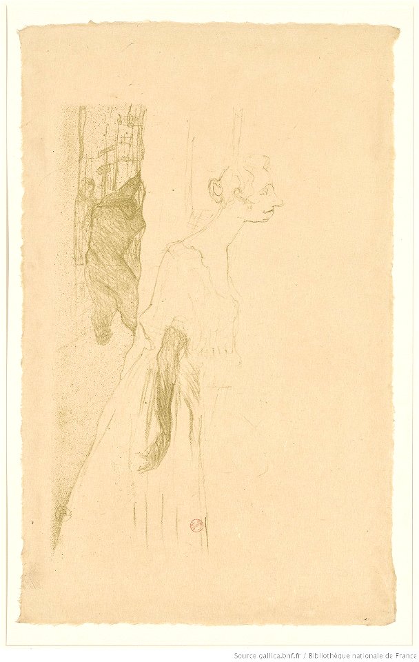 Toulouse-Lautrec - Yvette Guilbert, btv1b52512325j