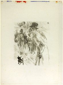 Toulouse-Lautrec - Polish Jews, Carlsbad, from Au Pied du Sinaï, 1932.1310