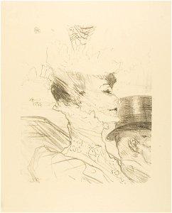 Toulouse-Lautrec - Louise Balthy, from Treize Lithographies, 1931.79a