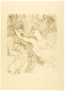 Toulouse-Lautrec - Guy and Mealy, in ‘Paris qui Marche’, 1985.469