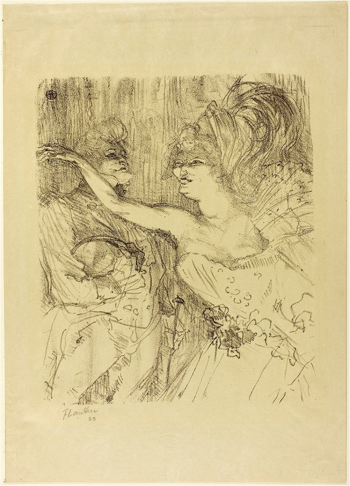 Toulouse-Lautrec - Guy and Mealy, in “Paris qui Marche”, 1927.948