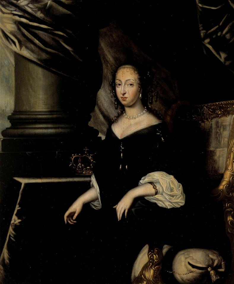 Toussaint Gelton - Queen Hedvig Eleonora - S 52 - Finnish National Gallery