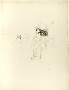 Toulouse-Lautrec - Miss May Belfort at the Bar Achille, 1927.901