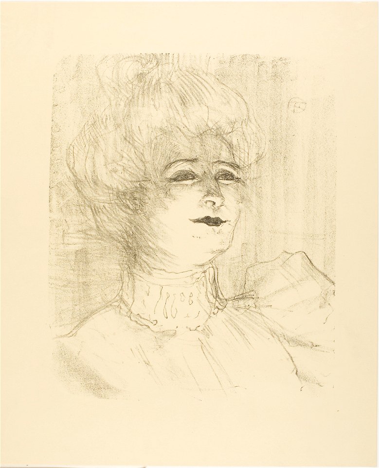 Toulouse-Lautrec - Marie-Louise Marsy, from Treize Lithographies, 1931.80a