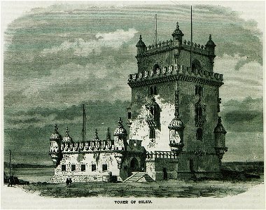 Tower of Belem - Ainsworth William Francis - 1870