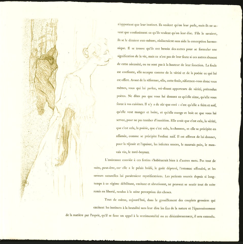 Toulouse-Lautrec - Yvette Guilbert, 1931.60