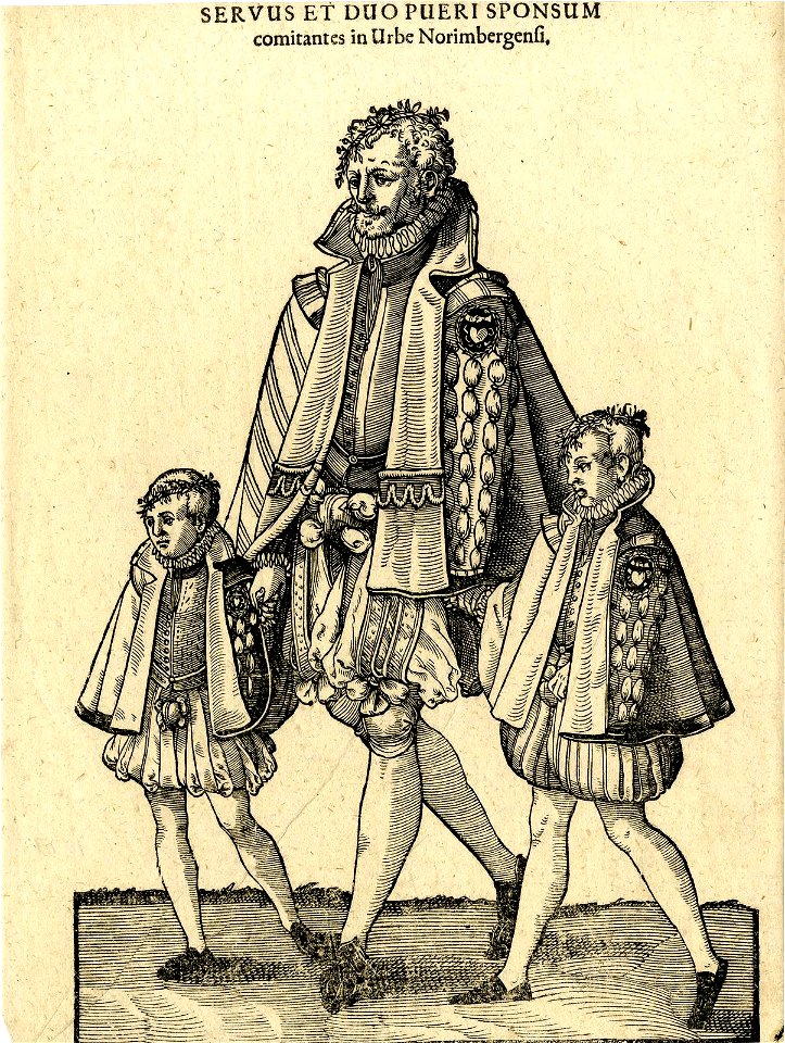 Trachtenbuch illustrations (BM 1871,1209.3294)