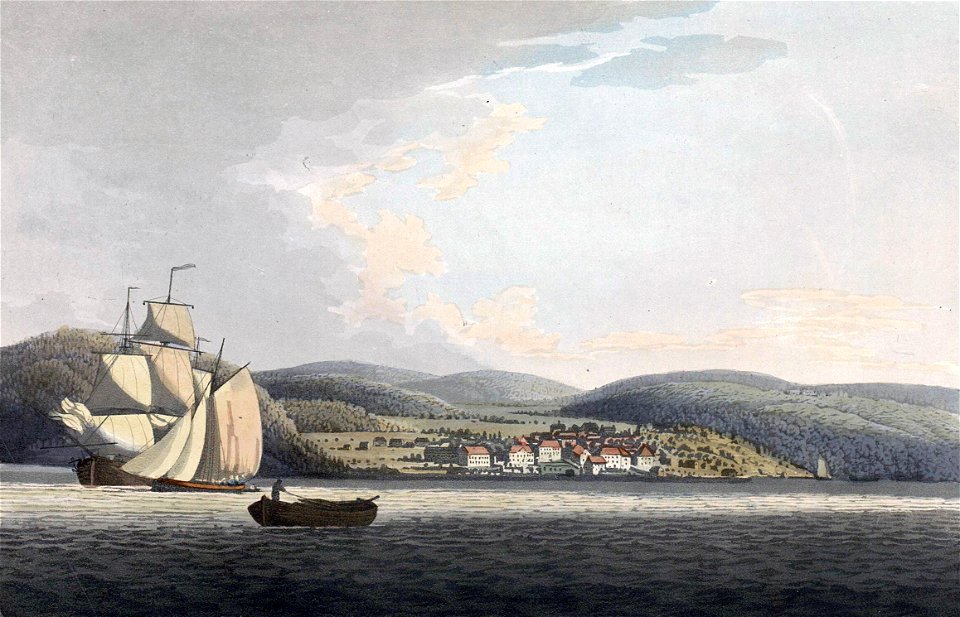 Town of Aasgaarstrand (JW Edy plate 60)